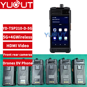YUOUT 5GワイヤレスHDビデオ伝送は、前面および背面カメラに内蔵されたUAVリモコンまたはDVカメラに接続できます