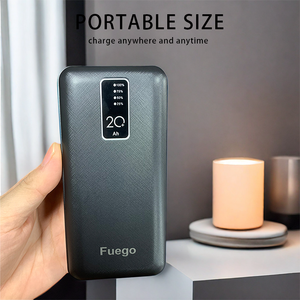 4-in-1 10000mAh Power Bank with C-Type Fast Charger Portable Mobile Charging <strong>Device</strong> 10W <strong>Output</strong> Power