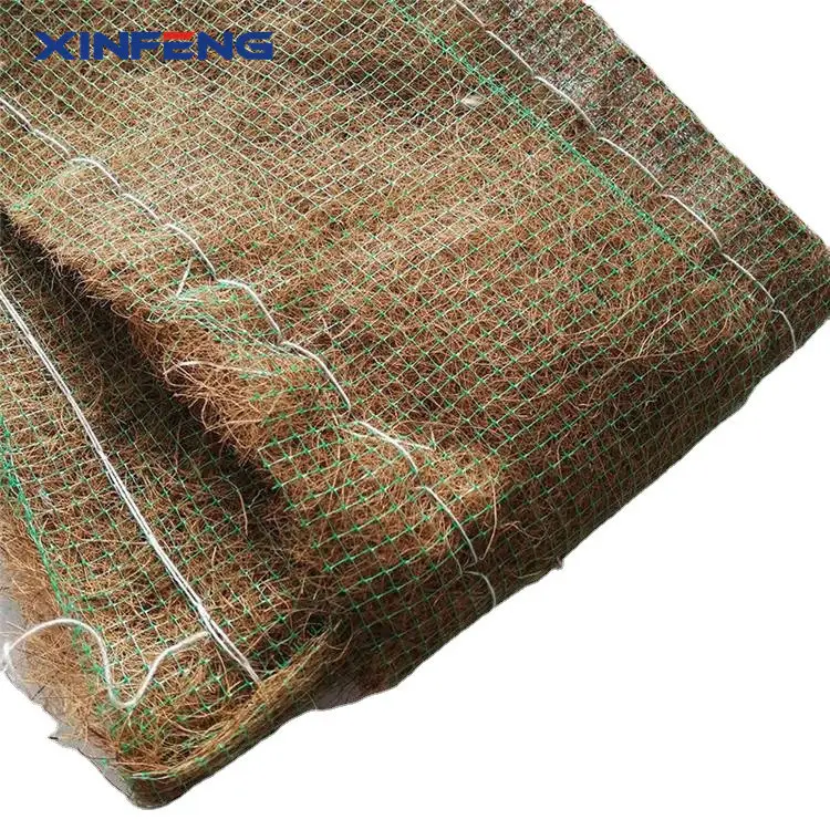 Xinfeng Straw Blanket For Grass Seed Erosion Control Straw Rolls Erosion Control Grass Seed Mat