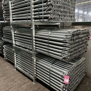 Multidirezionale Versatile e robusto sistema di Ringlock ponteggi anglock diagonale bretelle costruzione Andamios Layher impalcatura - Product Image 3