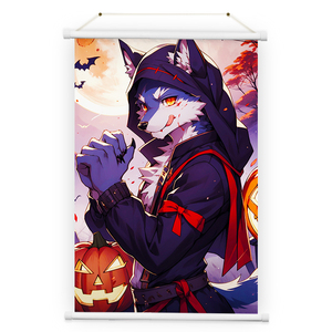 Bán Buôn Thăng Hoa In Vải Annie Cuộn Áp phích OEM Nghệ Thuật Áp phích Nhật Bản Anime Tường Cuộn Bài Vải Bài Cuộn Biểu Ngữ - Product Image 2