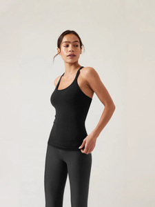 Spring Summer Collection Seamless Y2K Sexy Spice Girls All- <strong>Match</strong> Rib I-Character Solid Color Slim-<strong>Fit</strong> Breathable Vest - Product Image 6