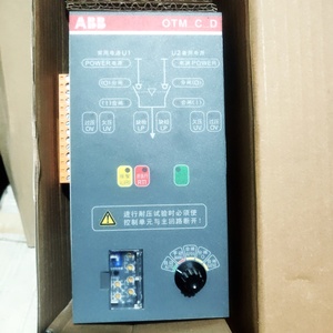 A B B 380v级双电源控制器OTM_C-D-4P OTM_C_11D-4P，用于PLC编程和工业控制