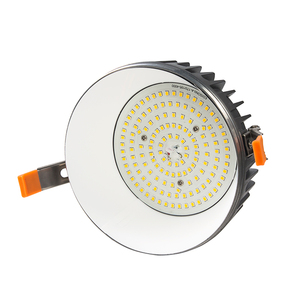 Led tavan lambası SMD Led Downlight alüminyum gömme kısılabilir büyük boy 8 inç kesme 200mm IP65 ROHS Ce gömülü EMC işık - Product Image 5