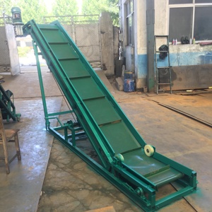 Trasportatori a nastro flangiati automatizzati di grandi dimensioni, fabbrica diretta, cintura di gomma per l'officina di smistamento