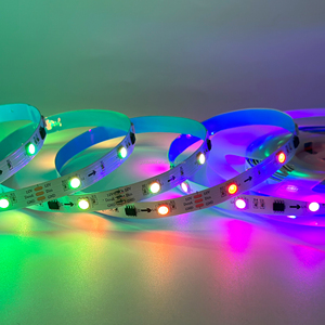 WS2811 adresli LED şerit 12V 30leds/m CE RoHS programlanabilir şerit piksel RGB şerit ışıkları