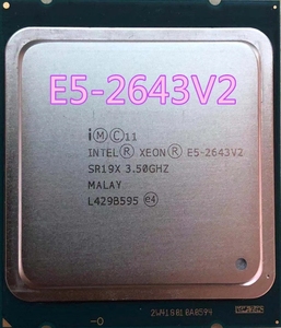 ซีพียู Xeon ซีพียูประมวลผล E5-2643 V2อย่างเป็นทางการรุ่น3.5GHz เซิร์ฟเวอร์ LGA2011ซีพียู - Product Image 2