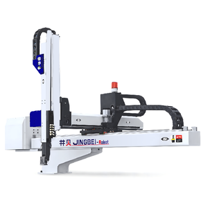 Ad alta velocità 3 assi servo robotizzato braccio di iniezione robot di plastica stampaggio ad iniezione braccio manipolatore per togliere contenitori di plastica - Product Image 2