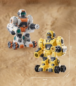 RC Roboter-Spielzeug 9 Kanäle Fernsteuerung Sprühen Wasserbombe Roboter-Spielzeug für sechsjährige Kinder spielen programmieren Roboter - Product Image 6