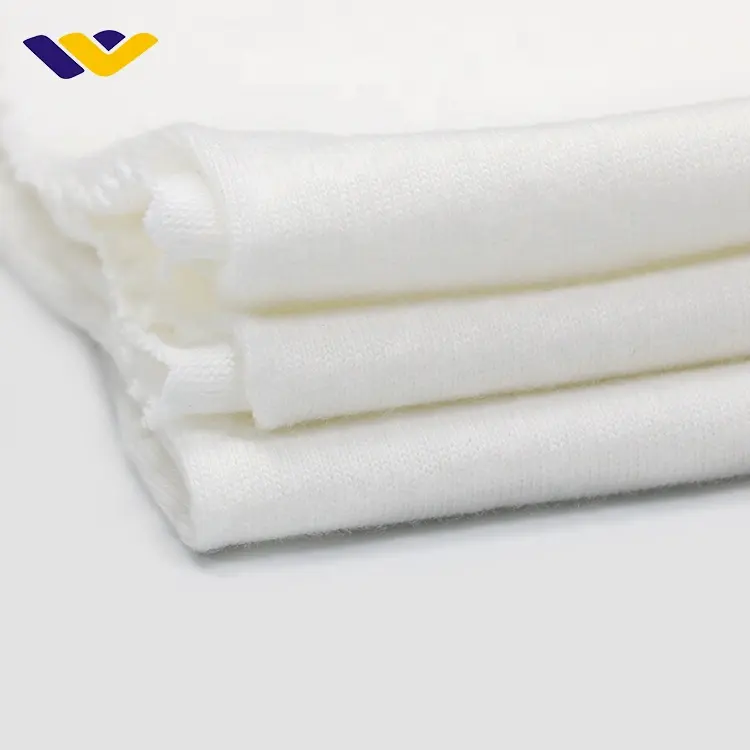 Tissu jersey de coton tricoté 100% coton pièce de t-shirt teint tissu peigné