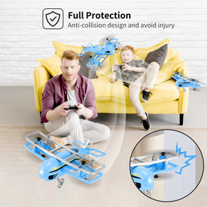 2.4G الكهربائية راديو جهاز ذكي للتحكم عن بُعد البسيطة drone ألعاب الطائرة للأطفال - Product Image 5