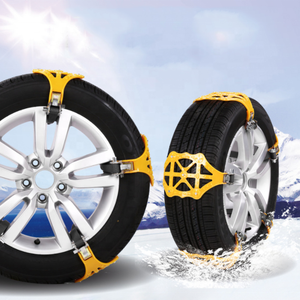 Car <strong>Tyre</strong> Winter Roadway Safety Tire Snow Hill Ice Sand Adjustable Anti-skid Safety Snap Skid Wheel TPU <strong>Chains</strong> - Product Image 3