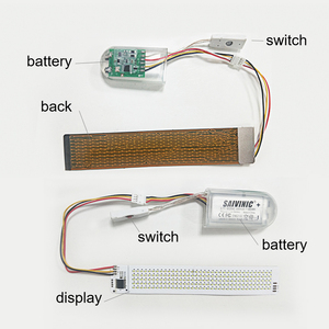 Controllo APP led Light scarpe indossabili running Message Display per berretto cappello scarpe vestiti scrolling flessibile led sign board - Product Image 6