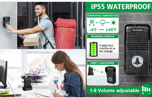 Sistemas de intercomunicación de teléfono inalámbrico para el sistema de comunicación inalámbrico de negocios para el restaurante hogar Oficina intercomunicador teléfono - Product Image 4