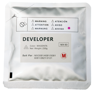 High Quality &amp; Hot Selling MX 60 Developer <strong>for</strong> <strong>Sharp</strong> MX3081/4081/5081/6081/2621/3121.