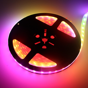 10 мм ширина 60 шт. APA102C чип SMD 5050 RGB Светодиодная лента с анимацией изменения цвета 5 В - Product Image 5