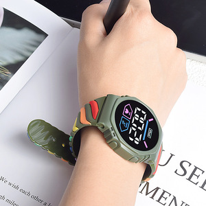 New Trendy F17 Silicone Band Waterproof Touch Screen Electronic <strong>Watch</strong> Boy Girl Led Digital Display Sport <strong>Watch</strong>