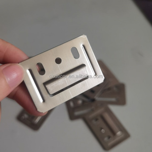 Rustless Stainless Steel Metal Clip WPC Wall <strong>Cladding</strong> <strong>Fixing</strong> Interlocking Clamps PVC Ceiling Clips for Decorative Panels Buckle - Product Image 1