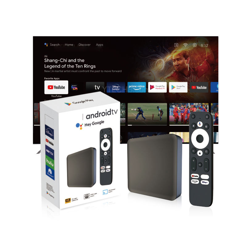Boîtier Android TV certifié Google GD2