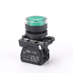 XB5 <strong>Push</strong> <strong>Button</strong> 22mm Led Momentary <strong>Push</strong> <strong>Button</strong> <strong>Switch</strong> with Lamp 1NO Round Flat Head Plastic <strong>Spring</strong> <strong>Return</strong> <strong>Push</strong> <strong>Button</strong> <strong>Switches</strong> - Product Image 6