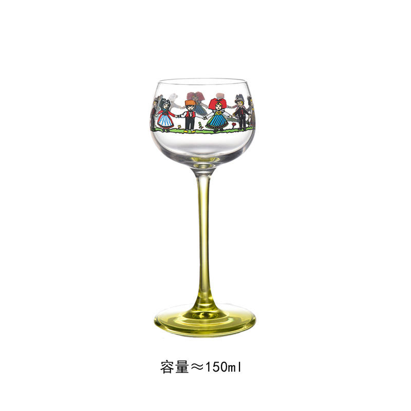 Tasse de petit homme d'Alsace transparente