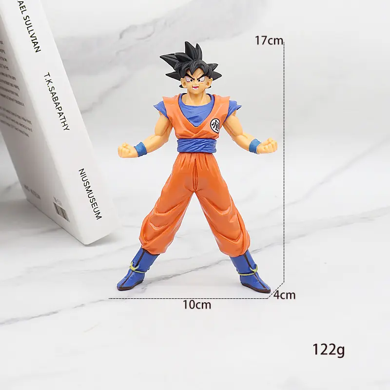 Dihua OEM Made Custom 3D Collection drago giapponese Goku Hot Toy Model Black Goku Anime Figures