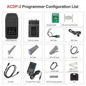 Yanhua Mini ACDP2 Schlüssel programmierung ACDP-2 Master-Basis modul Unterstützt USB-und Wireless-Verbindung
