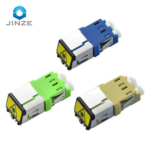 SC/APC LC <span class=keywords><strong>ST</strong></span> SX光纤到户 (FTTH) 连接器单工/双工光纤适配器/耦合器低插入损耗