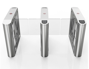 Facial Recognition QR <strong>Code</strong>/Card Swipe Identity <strong>Verification</strong> Pedestrian Turnstile Gate for Office Building - Product Image 1