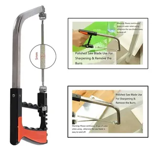 7 adet Mini çok fonksiyonlu sihirli el testere çekme testere için evrensel DIY ağaç İşleme küçük evrensel testere - Product Image 5