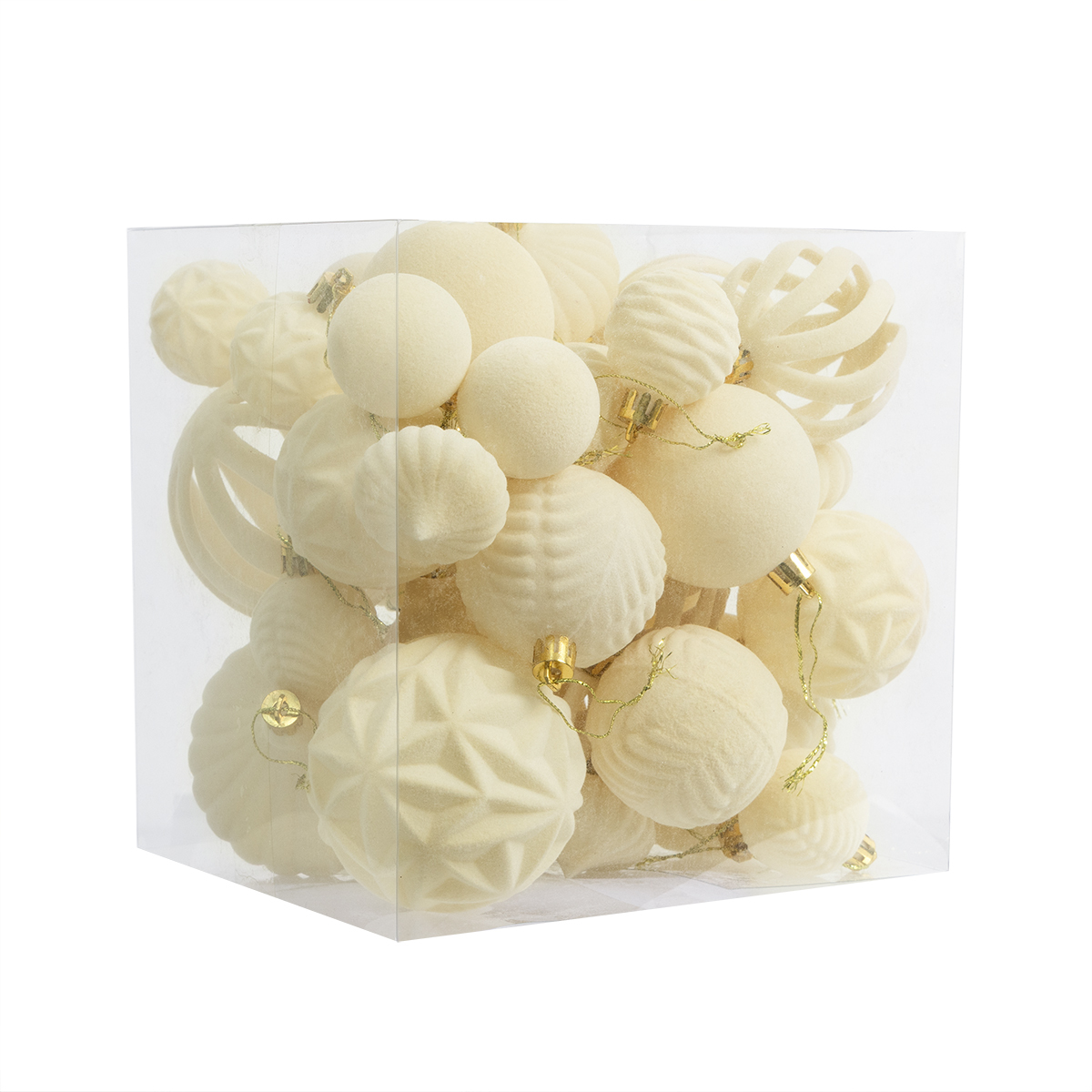 36 pièces - jaune crème