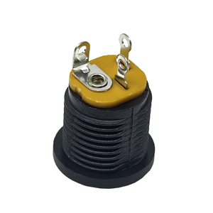 FOSEN 2.1mm 2.5mmメスDCジャックソケットPCBパネルマウント3ピンDCパワージャック - Product Image 5