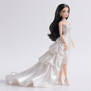 11.5 Inch Tự Làm Kiểu Tóc Cơ Thể Rắn 6 Khớp Nối Barby Hộp Bất Ngờ Vẻ Đẹp Búp Bê Thay Đổi Màu Sắc Đồ Chơi Thiết Lập - Product Image 2