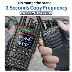 ABBREE AR-869 Walkie Talkie V2 BT-Programm GPS-Transceiver 136-520MHz All Band Wireless Copy Frequenz Typ C 2-Wege-Radio
