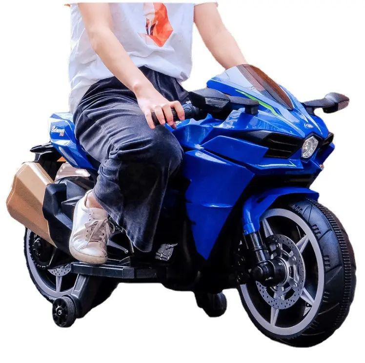 Mini motocicleta eléctrica para niños, motocicleta barata con licencia para conducir