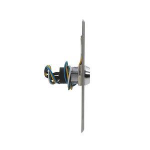 Interruttore a chiave di controllo di accesso biometrico con chiave per sistemi di controllo dell'accesso 12V/24V con pulsante in metallo per sistemi di controllo accessi - Product Image 4