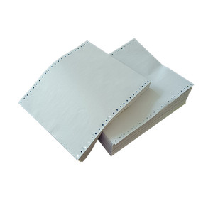 1/2/3/4/5 Ply NCR Muestra gratis Entrega rápida Papel de impresión de computadora en blanco sin carbón continuo