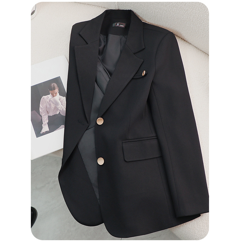 black suit