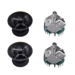 2 pezzi 3D <span class=keywords><strong>Controller</strong></span> Joystick analogico sensore analogico modulo Stick e impugnatura per <span class=keywords><strong>Xbox</strong></span> <span class=keywords><strong>One</strong></span> Joystick parti di riparazione manopole per pollice - Product Image 3