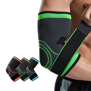 Khuỷu Tay Nén Tay Áo Cao Đàn Hồi Dệt Kim Thể Thao Tạ Khuỷu Tay Cú Đúp Hỗ Trợ Bảo Vệ Băng Mùa Xuân Chuyên Nghiệp - Product Image 1
