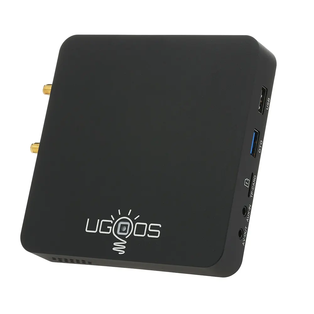 Smart Android 9.0 TV Box Amlogic S922X-J UHD 4K Media Player 4GB LPDDR4 32GB UGOOS AM6 Plus