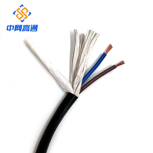 高品质铜芯导体电气RVV 2x 0.75mm 4x2.5mm 3x0.75mm2 4x1.5mm2电力电缆 - Product Image 5