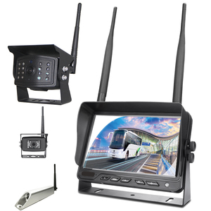 2.4G Wireless 7inch AHD 1080P Monitor High Resolution Bus <strong>Display</strong> Monitor 4CH Quad Images Digital Monitor - Product Image 3