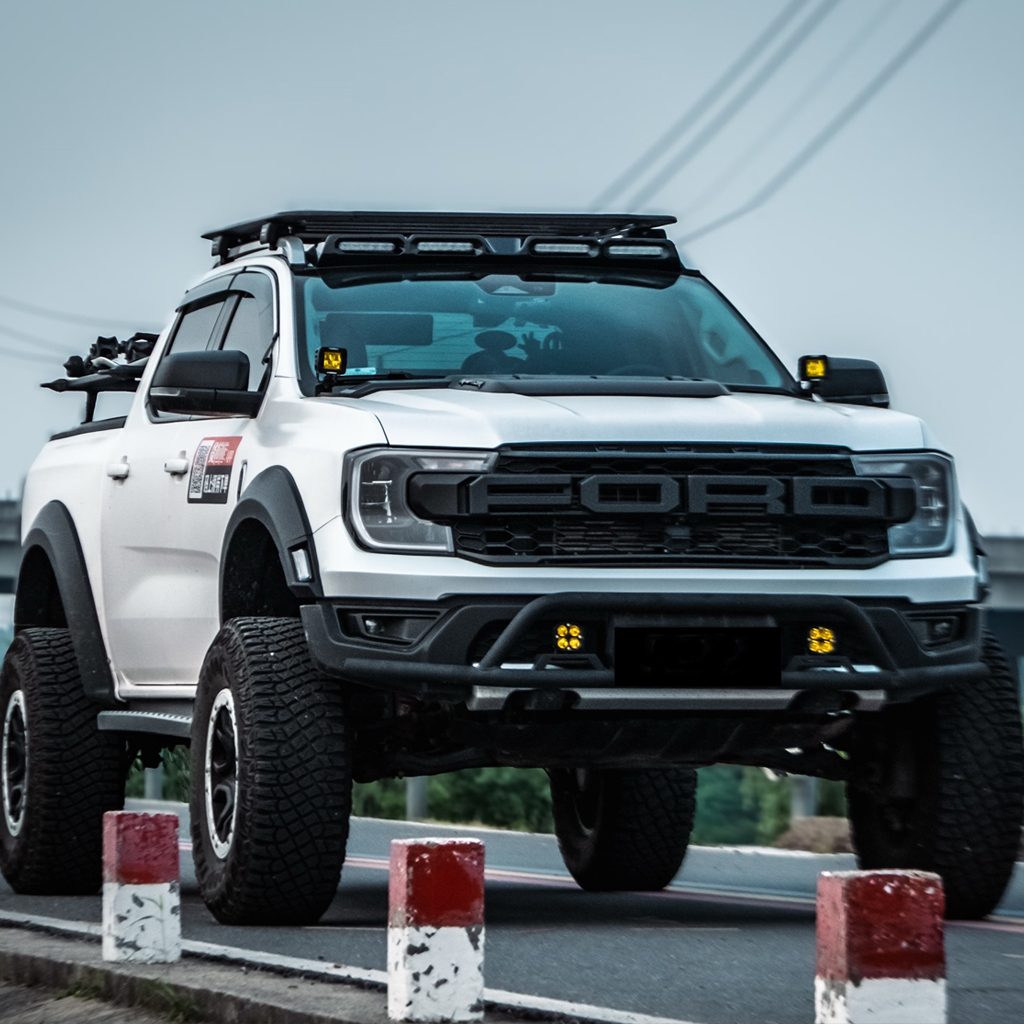 Ranger front bumper tube guard