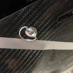 Özelleştirilmiş renkli Grade5 Ti6Al4V d-ring 1/4 turn14/17/19mm motosiklet titanyum hızlı bırakma Dzus tarzı yarış fairing bağlantı elemanları - Product Image 6