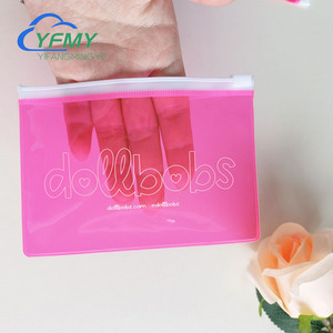 Özelleştirilebilir pembe açık fermuarlı keseler-fonksiyonel organizasyon için zarif tasarım - Product Image 1