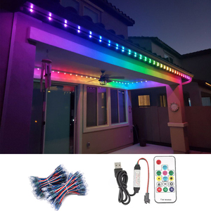 WS2811 LED IC 50ชิ้นต่อสตริงบูธ DJ ไฟ LED RGB LED Light Pixel - Product Image 5