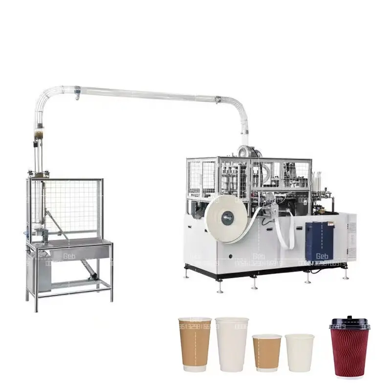A basso costo Mini 30 oz pieno automatico monouso tazza di carta produrre macchina per fare tazza di caffè