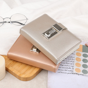 Small <strong>Notepad</strong> A7 Journal Diary <strong>Notebook</strong> <strong>with</strong> <strong>Lock</strong> Line Pages Agenda Planner Stationery Organizer Office School Password <strong>Notebook</strong> - Product Image 5