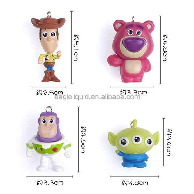 2022 Newest Design Cute Cartoon 3D Monster University Buzz Toy Story Doll Pendant Keychain Designer Keyring Wholesale Key